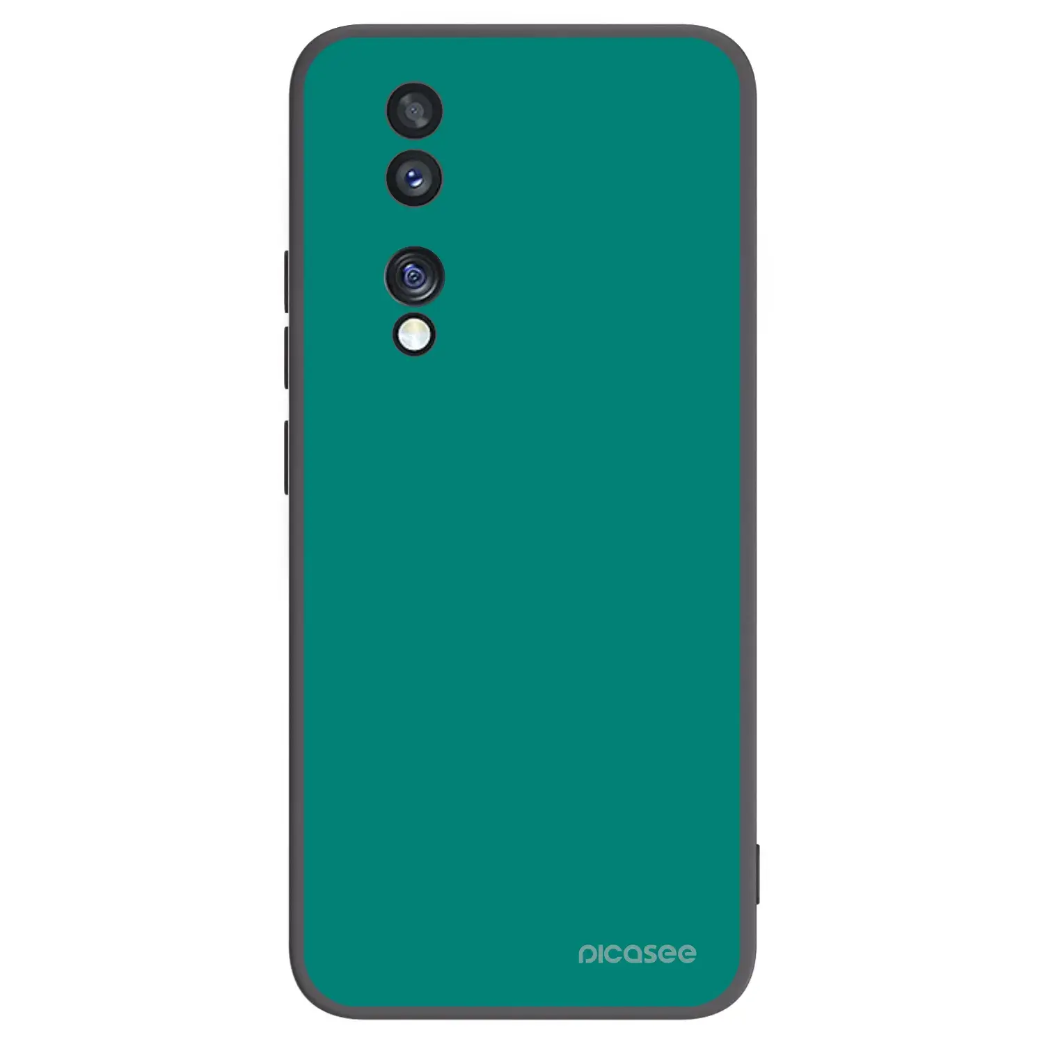 Silikonový černý obal pro Honor 70 - Emerald Mist