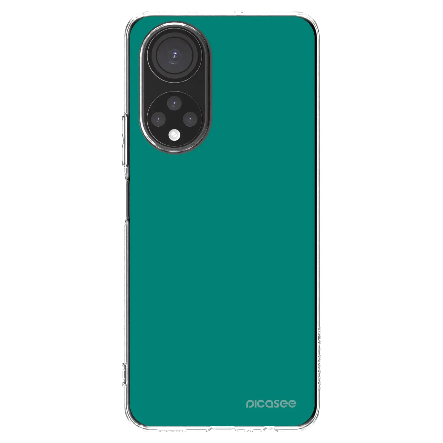 Silikonový průhledný obal pro Honor X7 - Emerald Mist