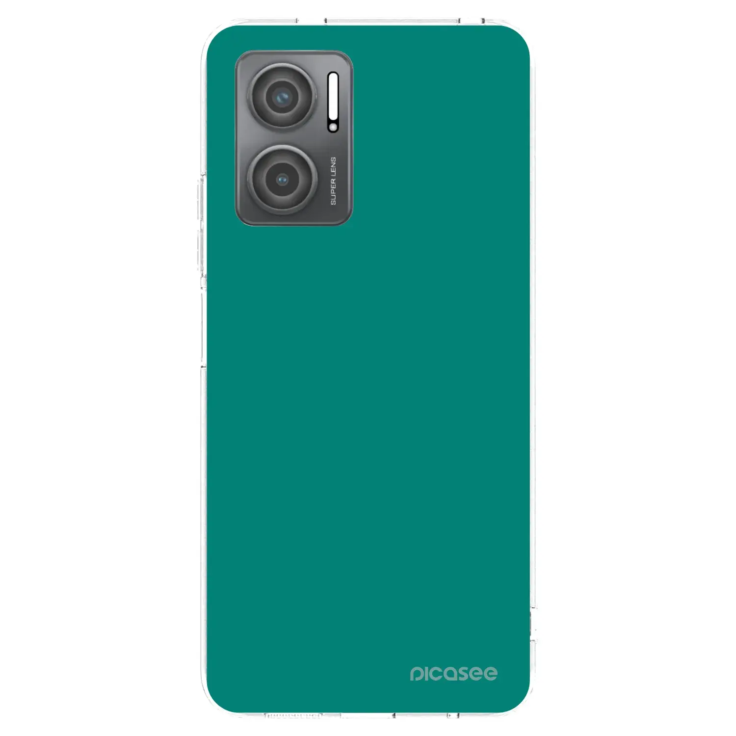 Silikonový průhledný obal pro Xiaomi Redmi 10 5G - Emerald Mist