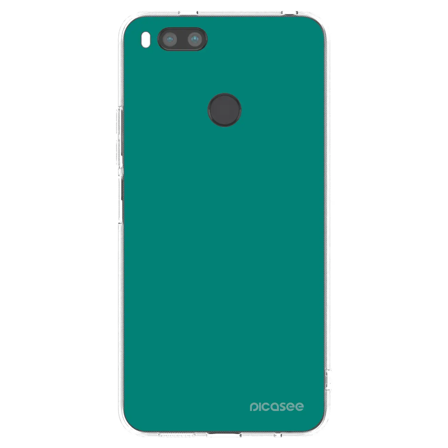 Silikonový průhledný obal pro Xiaomi Redmi A1 - Emerald Mist