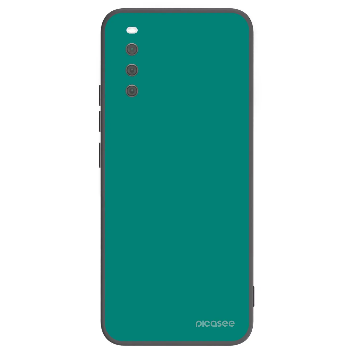 Silikonový černý obal pro Sony Xperia 10 III - Emerald Mist