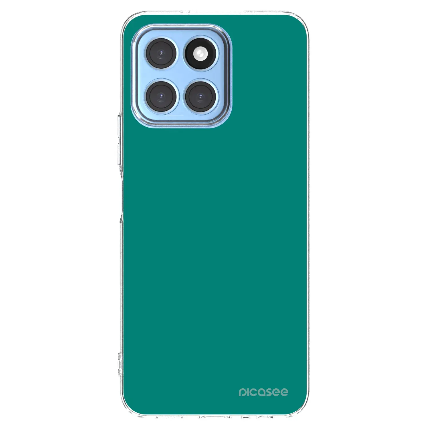 Silikonový průhledný obal pro Honor X8 5G - Emerald Mist