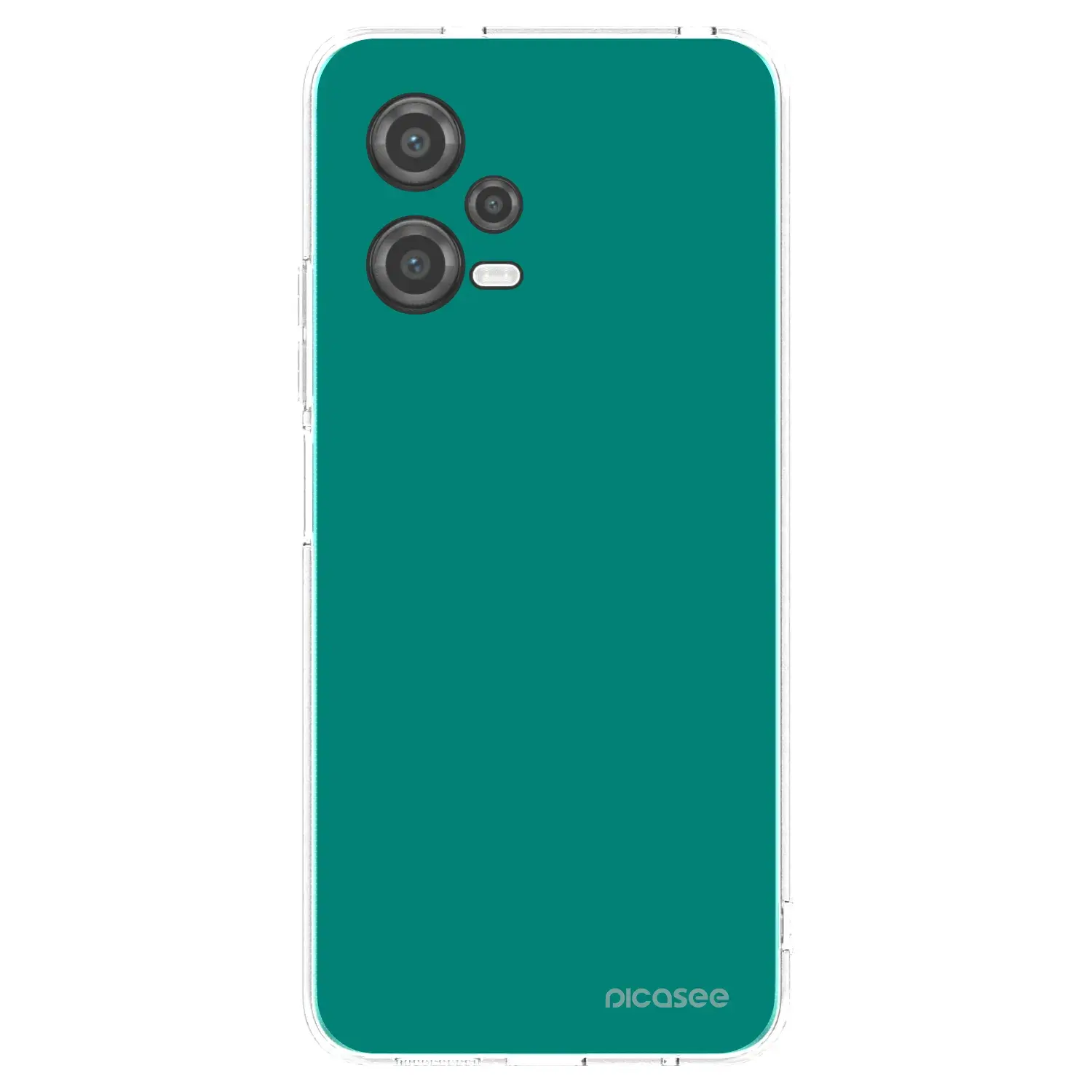 Silikonový průhledný obal pro Xiaomi Poco X5 - Emerald Mist