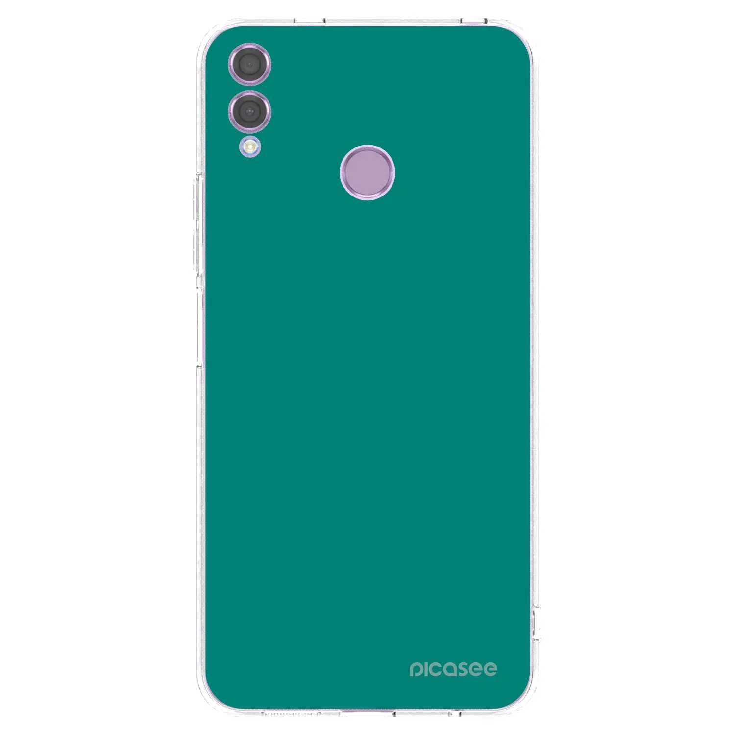 Silikonový průhledný obal pro Honor 8X - Emerald Mist