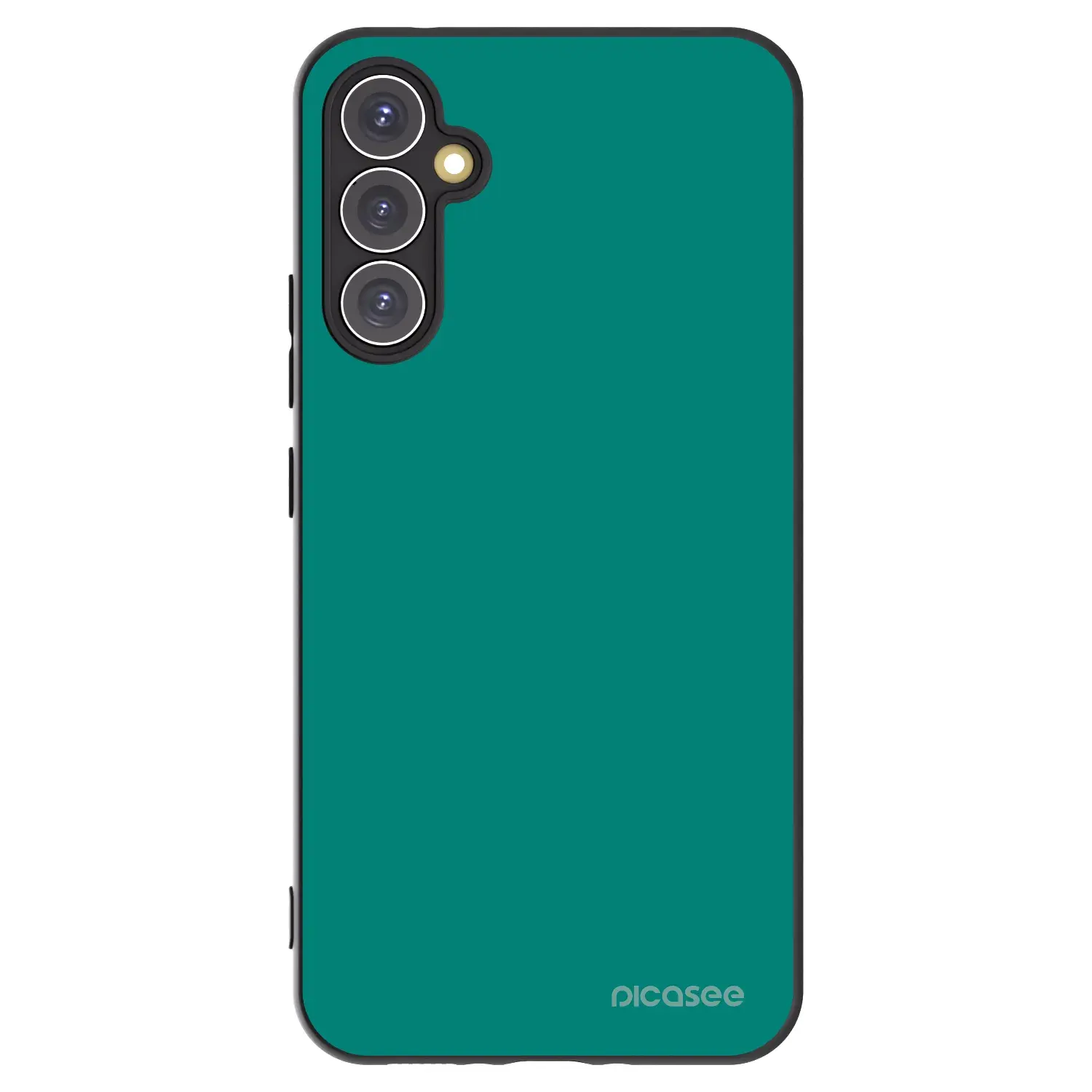Silikonový černý obal pro Samsung Galaxy A34 5G A346B - Emerald Mist