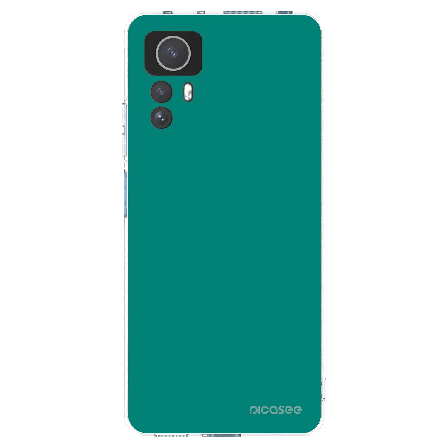 Silikonový průhledný obal pro Xiaomi Redmi Note 12S - Emerald Mist