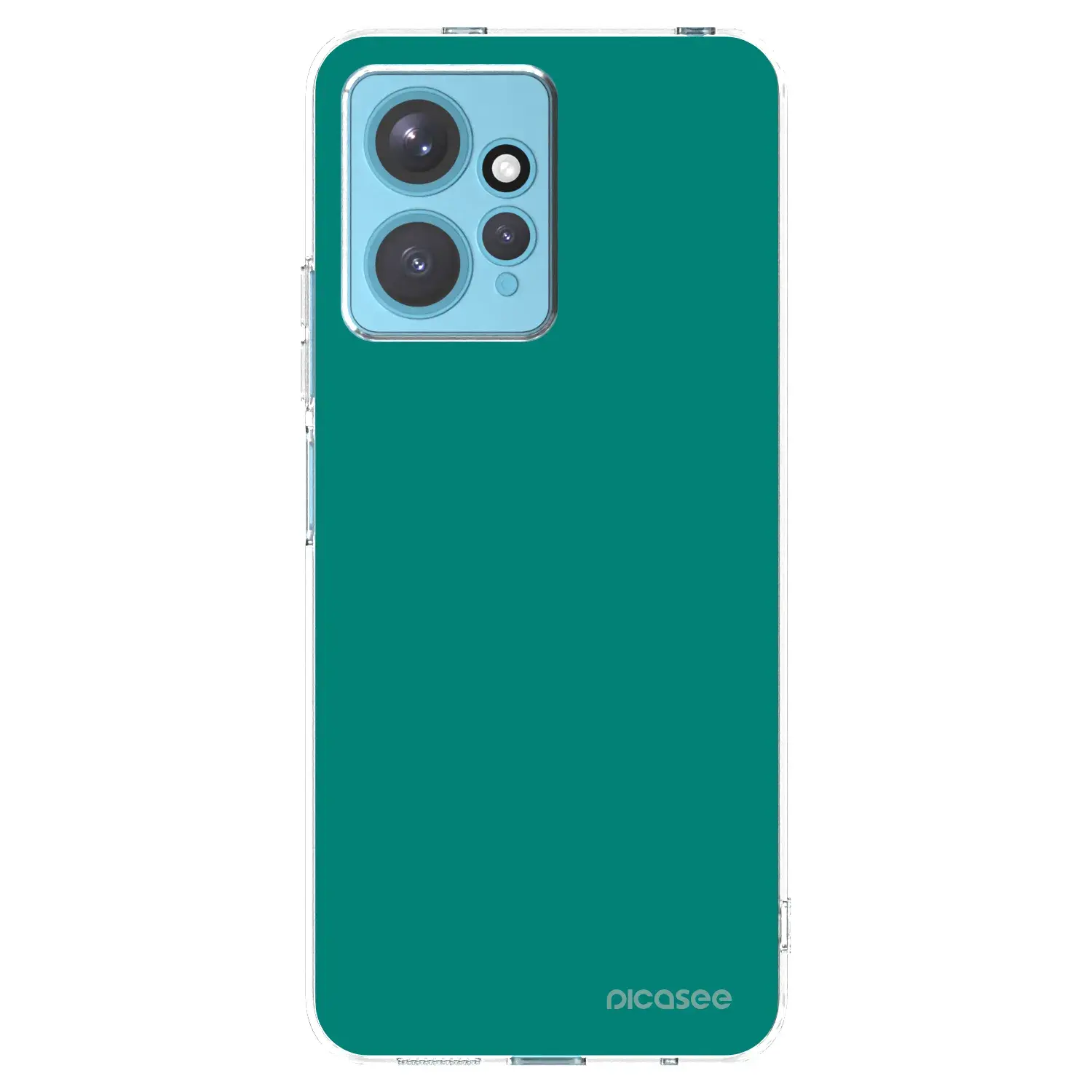 Silikonový průhledný obal pro Xiaomi Redmi Note 12 4G - Emerald Mist