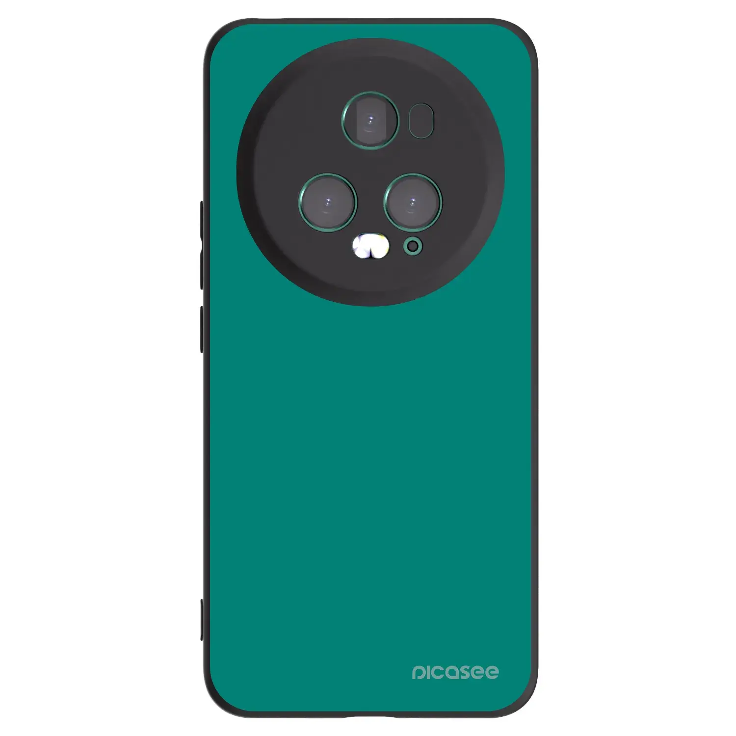 Silikonový černý obal pro Honor Magic5 Pro - Emerald Mist