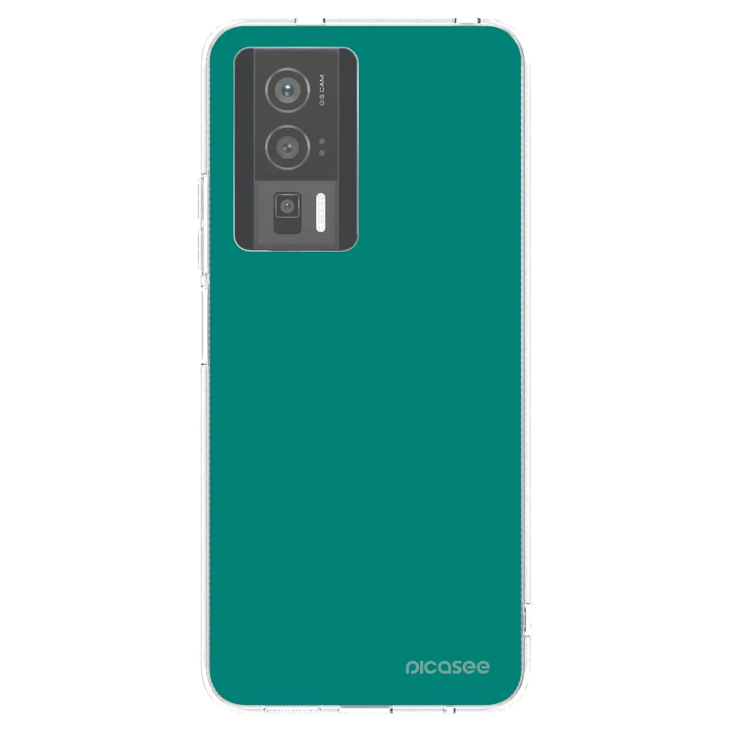 Silikonový průhledný obal pro Xiaomi Poco F5 Pro 5G - Emerald Mist