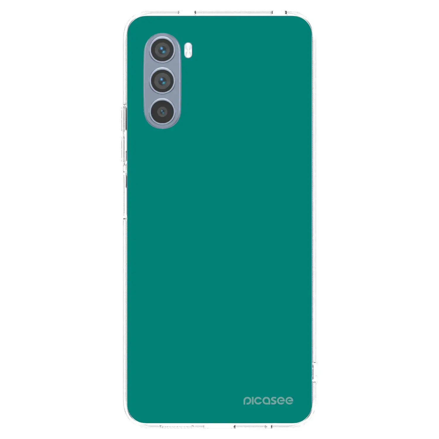 Silikonový průhledný obal pro Motorola Moto G62 - Emerald Mist