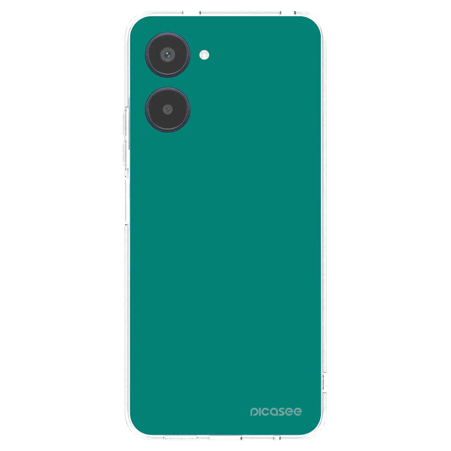 Silikonový průhledný obal pro Realme 10 4G - Emerald Mist