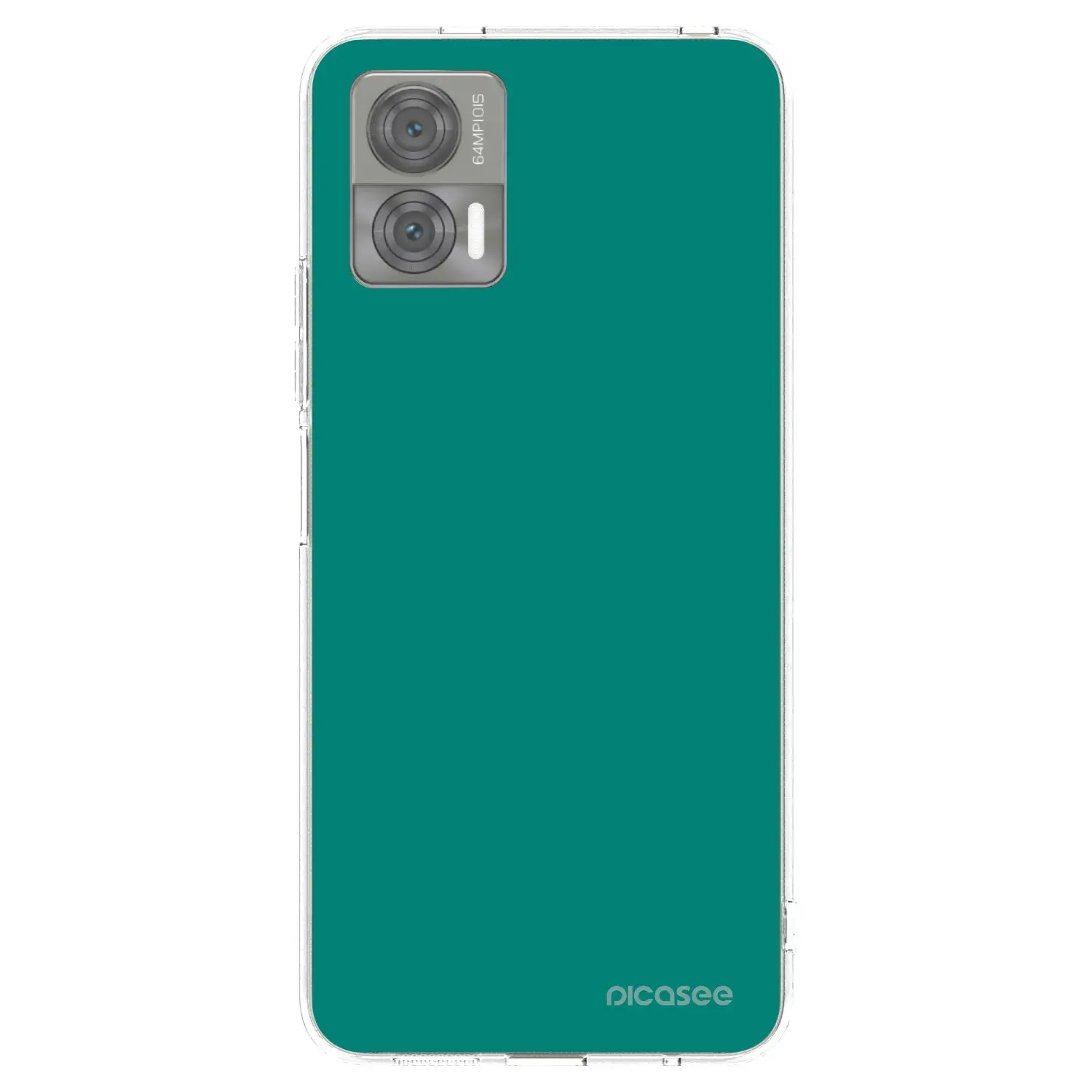 Silikonový průhledný obal pro Motorola Edge 30 Neo - Emerald Mist