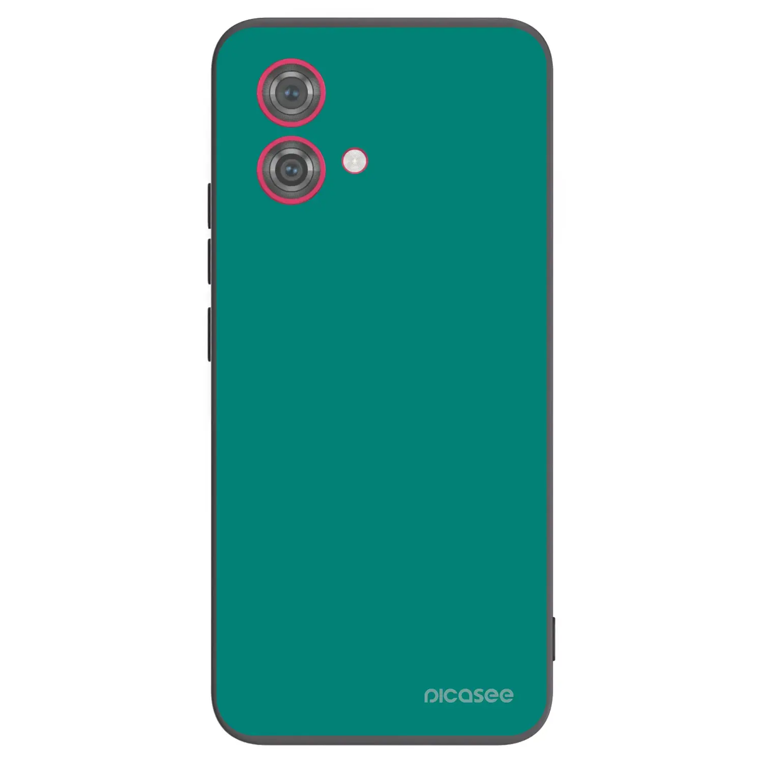 Silikonový černý obal pro Motorola Moto G84 5G - Emerald Mist