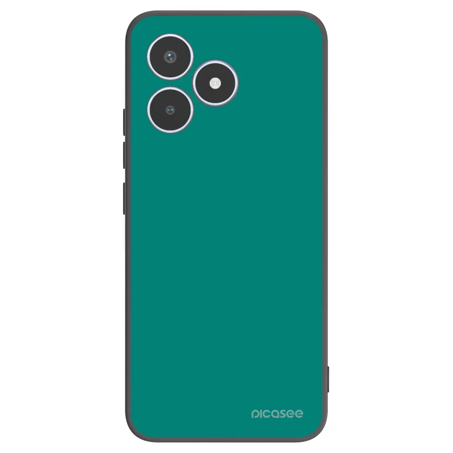 Silikonový černý obal pro Realme C53 - Emerald Mist