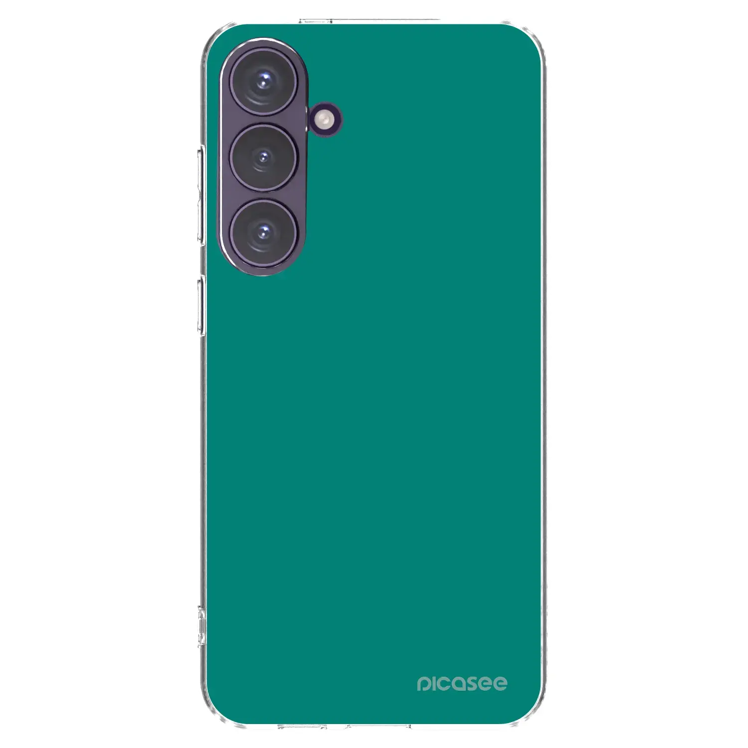 Silikonový průhledný obal pro Samsung Galaxy S24+ S926B 5G - Emerald Mist