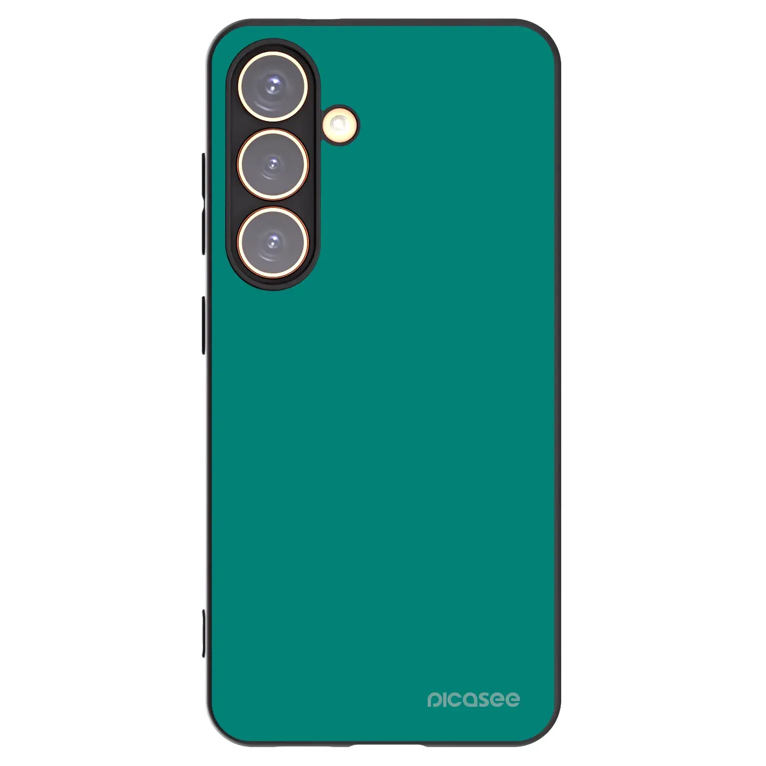 Silikonový černý obal pro Samsung Galaxy S24 S921B 5G - Emerald Mist