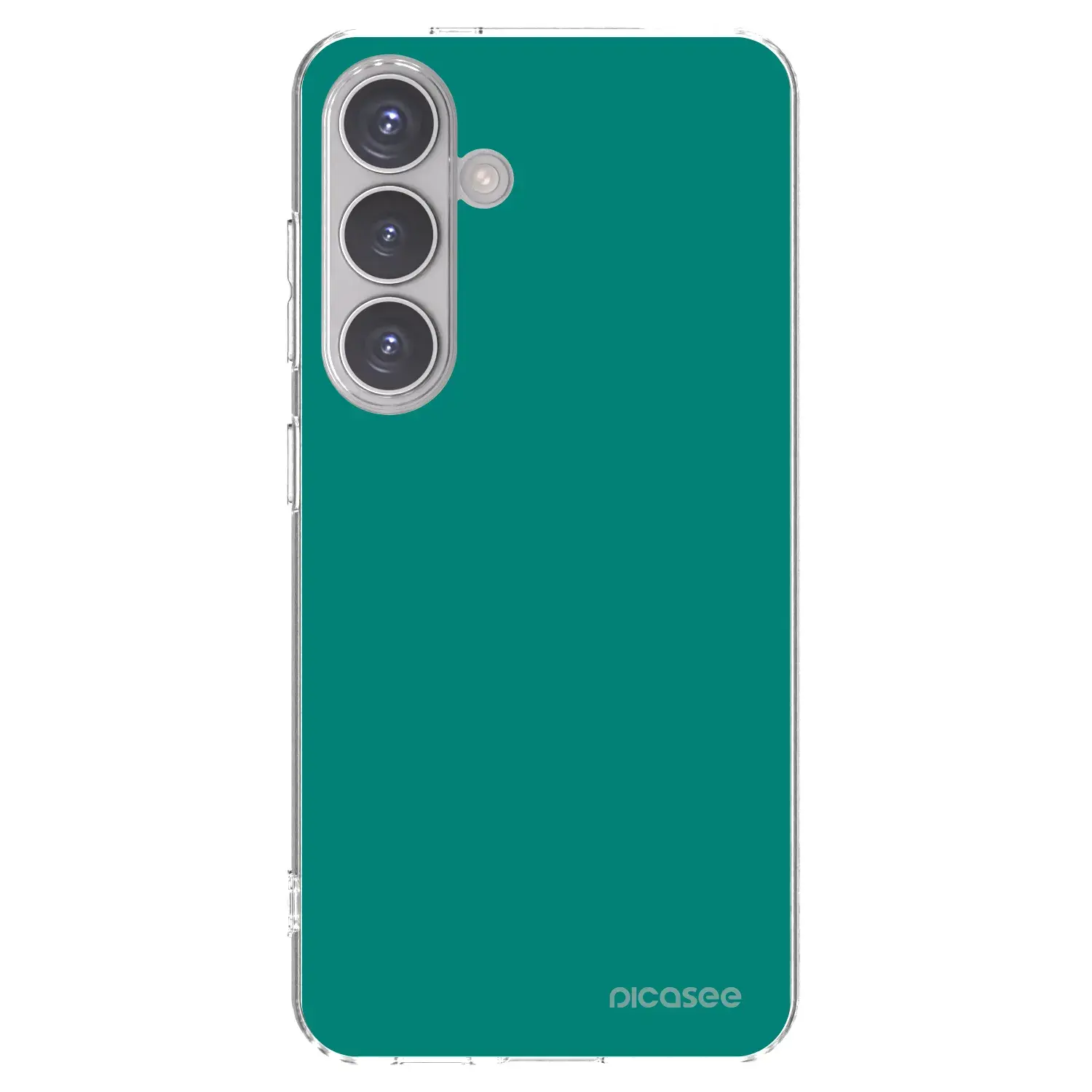 Silikonový průhledný obal pro Samsung Galaxy S24 S921B 5G - Emerald Mist