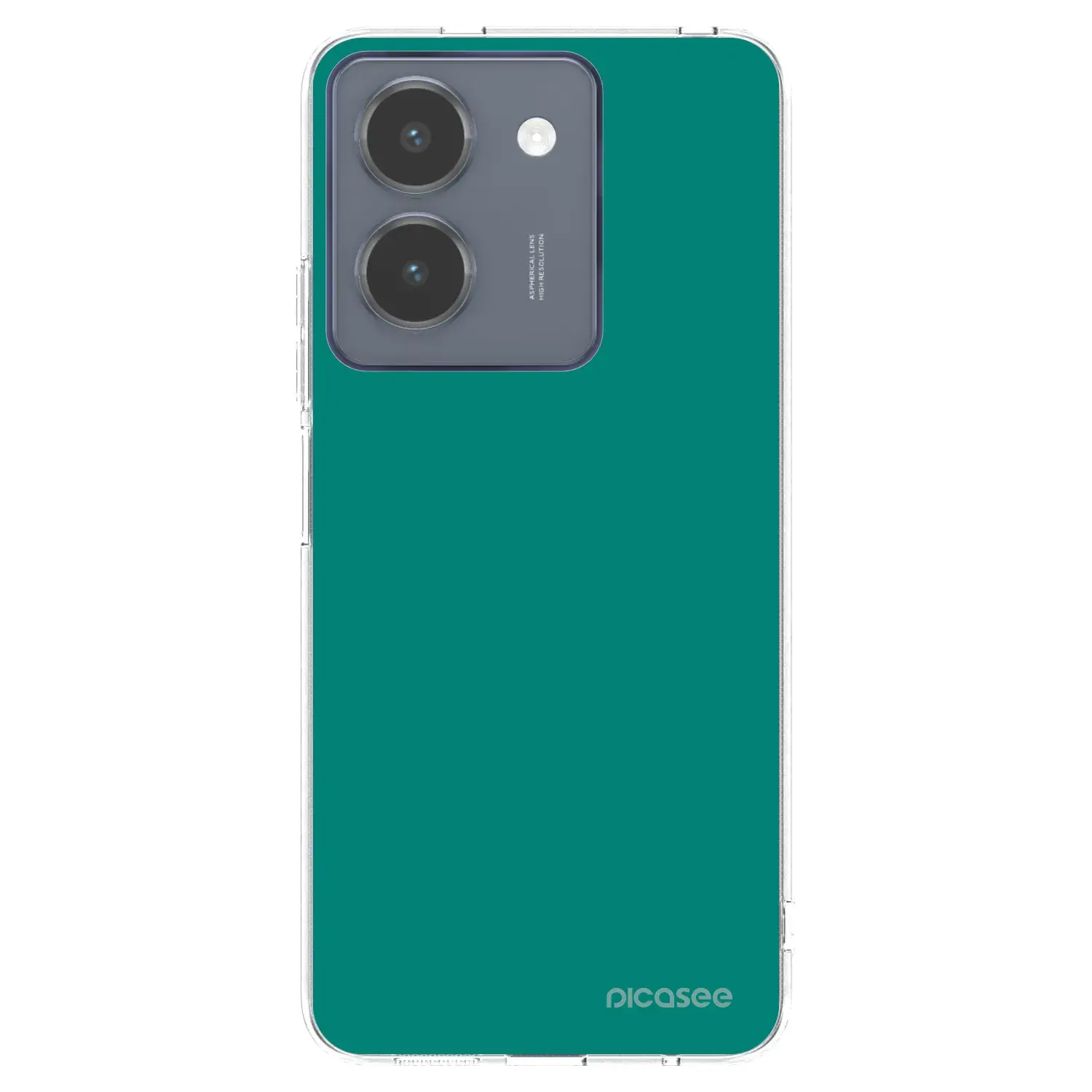 Silikonový průhledný obal pro Vivo Y36 4G - Emerald Mist