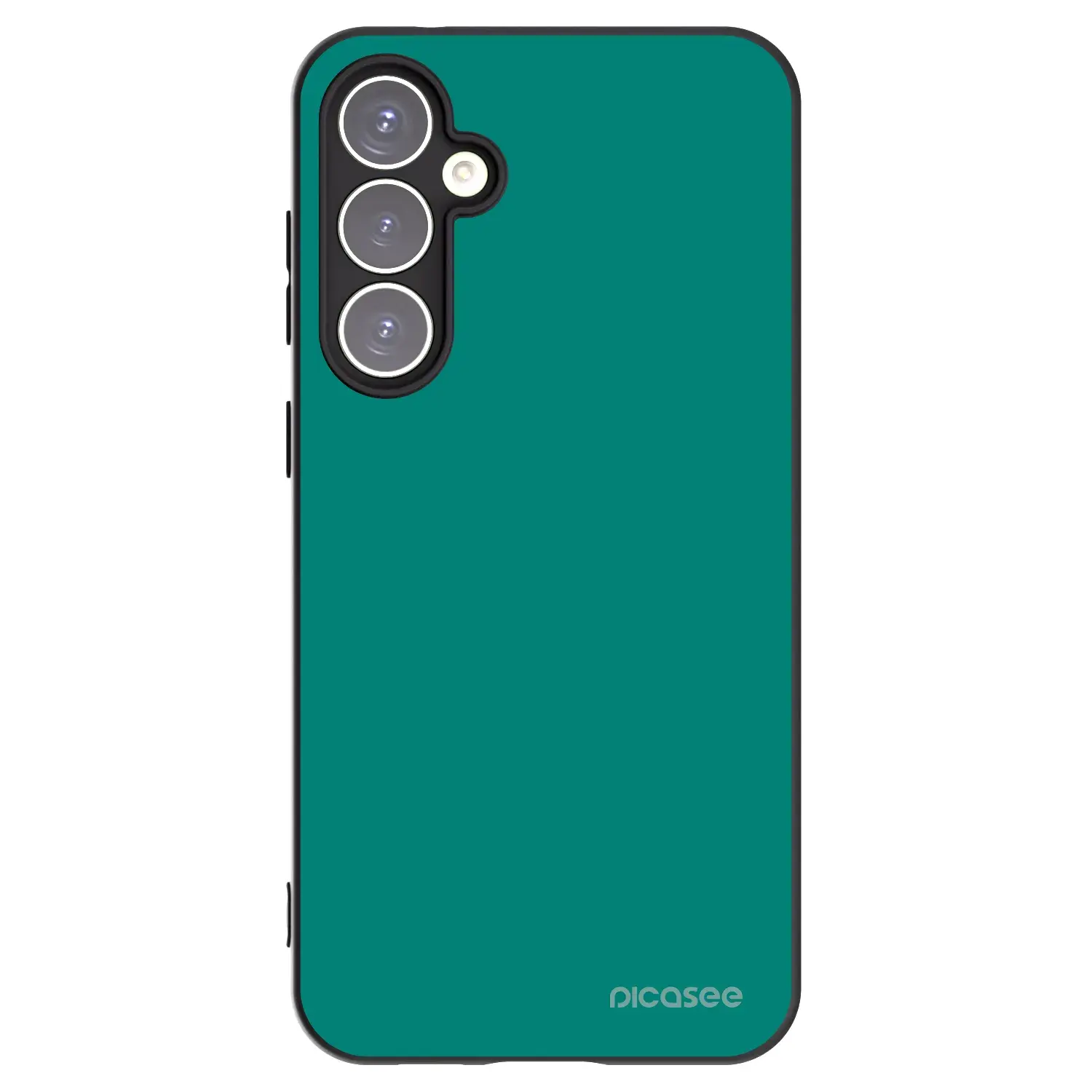 Silikonový černý obal pro Samsung Galaxy S23 FE S711B - Emerald Mist