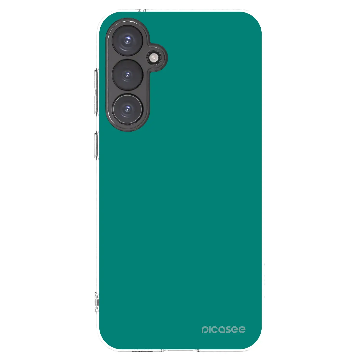 Silikonový průhledný obal pro Samsung Galaxy S23 FE S711B - Emerald Mist