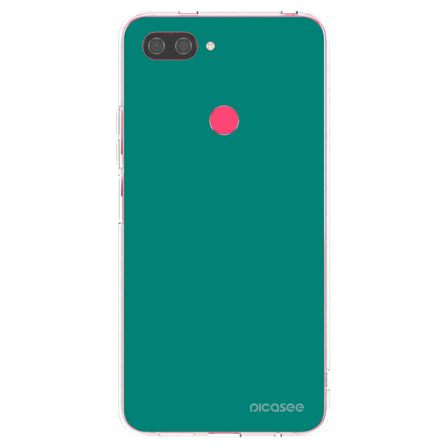 Silikonový průhledný obal pro Xiaomi Mi 8 Lite - Emerald Mist