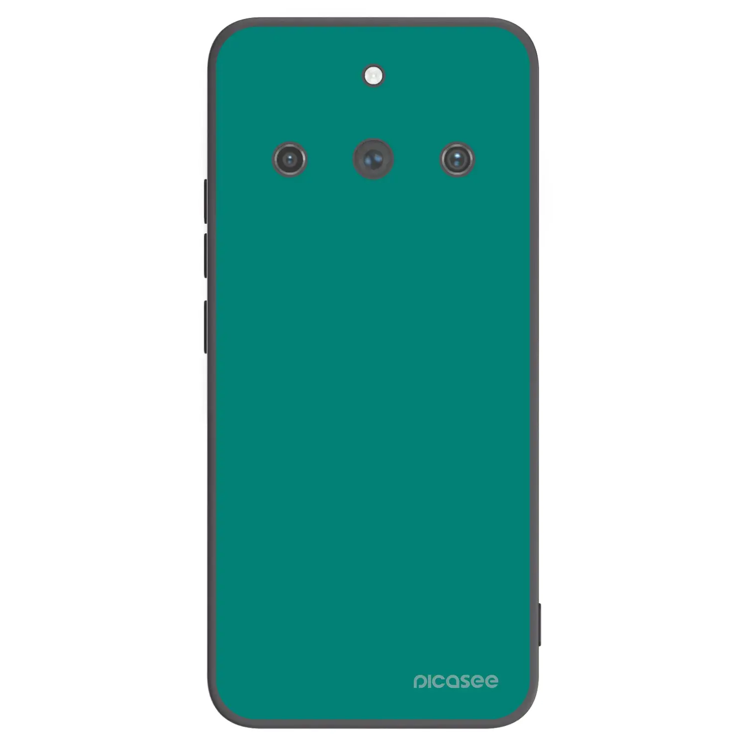 Silikonový černý obal pro Realme 11 Pro+ - Emerald Mist