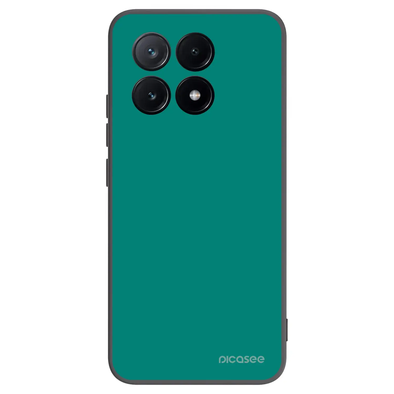 Silikonový černý obal pro Xiaomi Poco X6 Pro - Emerald Mist