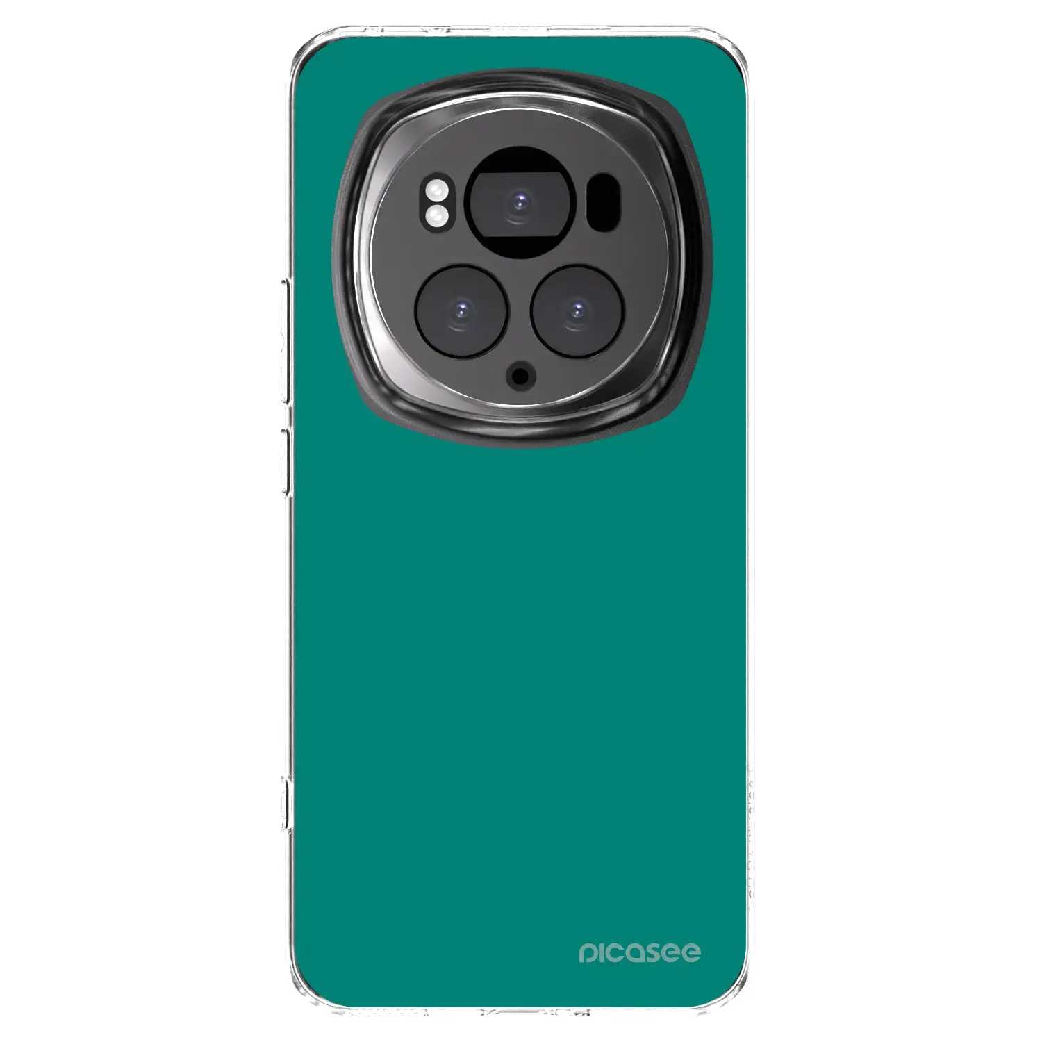 Silikonový průhledný obal pro Honor Magic6 Pro - Emerald Mist