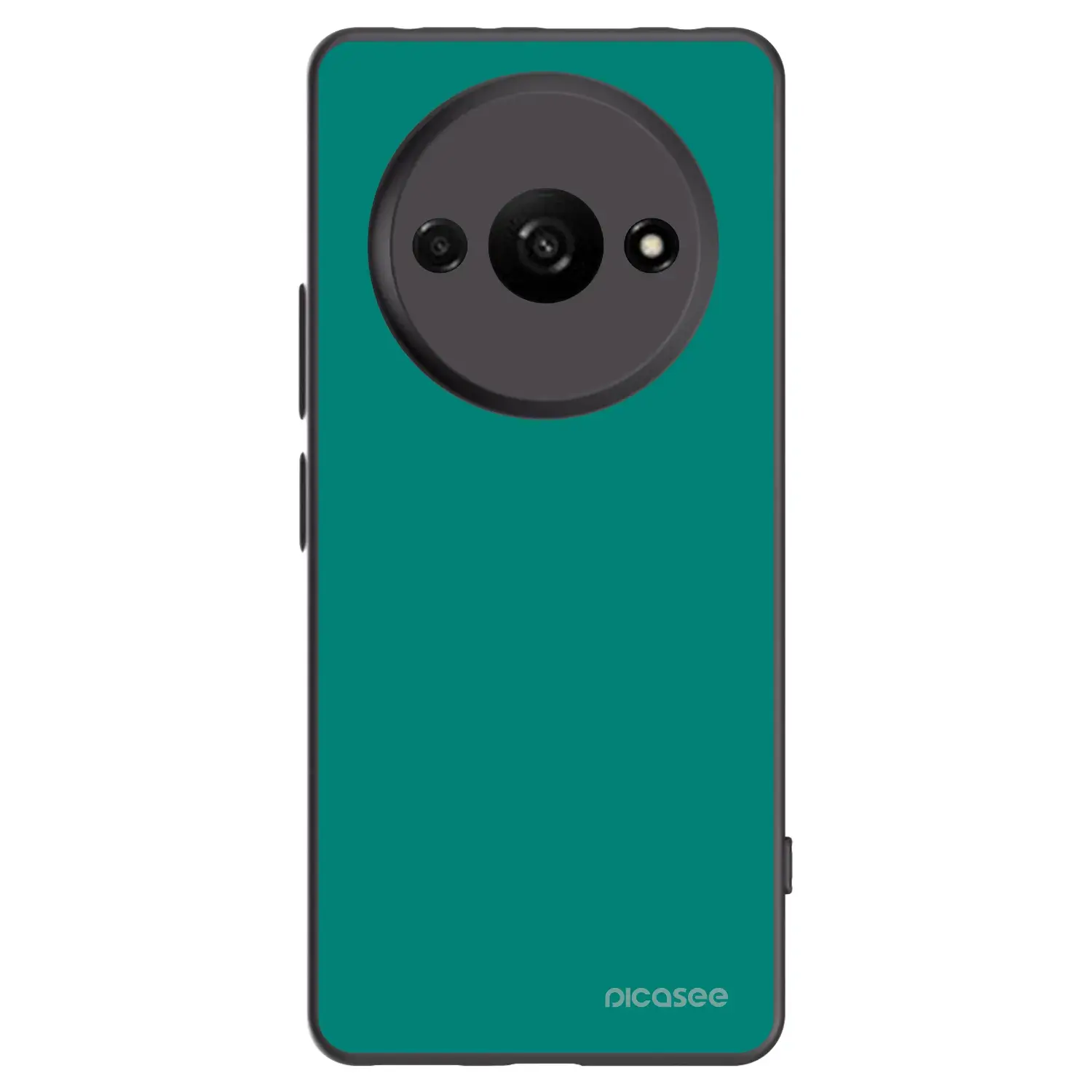 Silikonový černý obal pro Xiaomi Redmi A3 - Emerald Mist