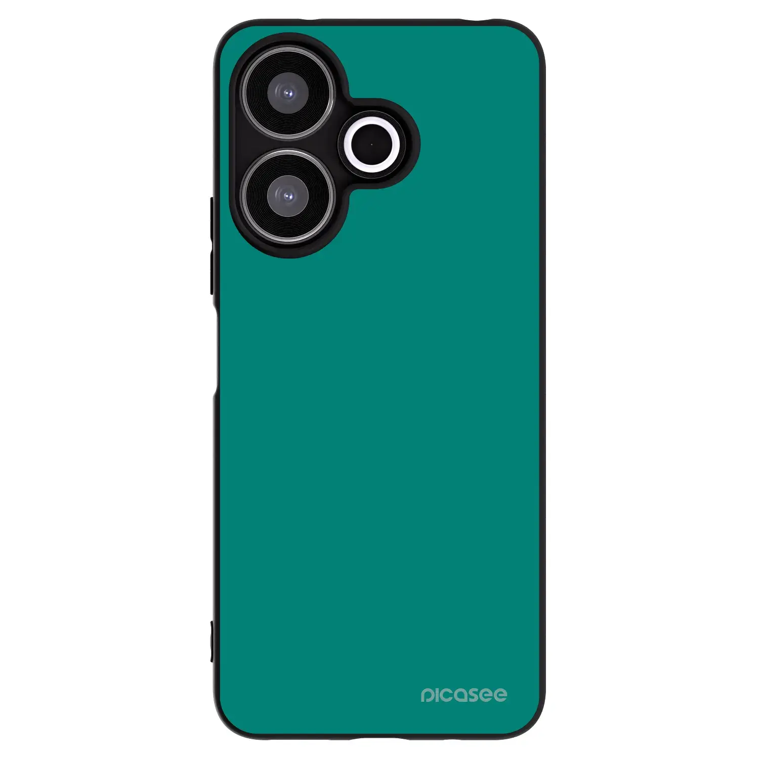 Silikonový černý obal pro Xiaomi Redmi 13 4G - Emerald Mist