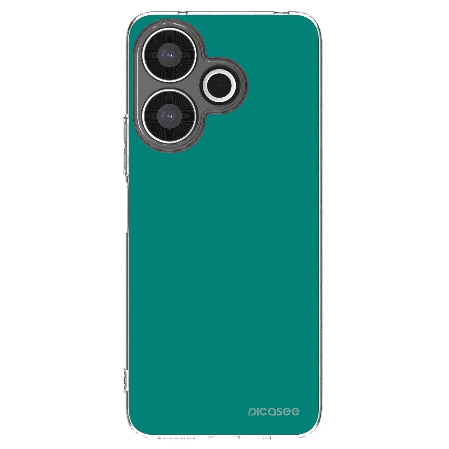 Silikonový průhledný obal pro Xiaomi Redmi 13 4G - Emerald Mist