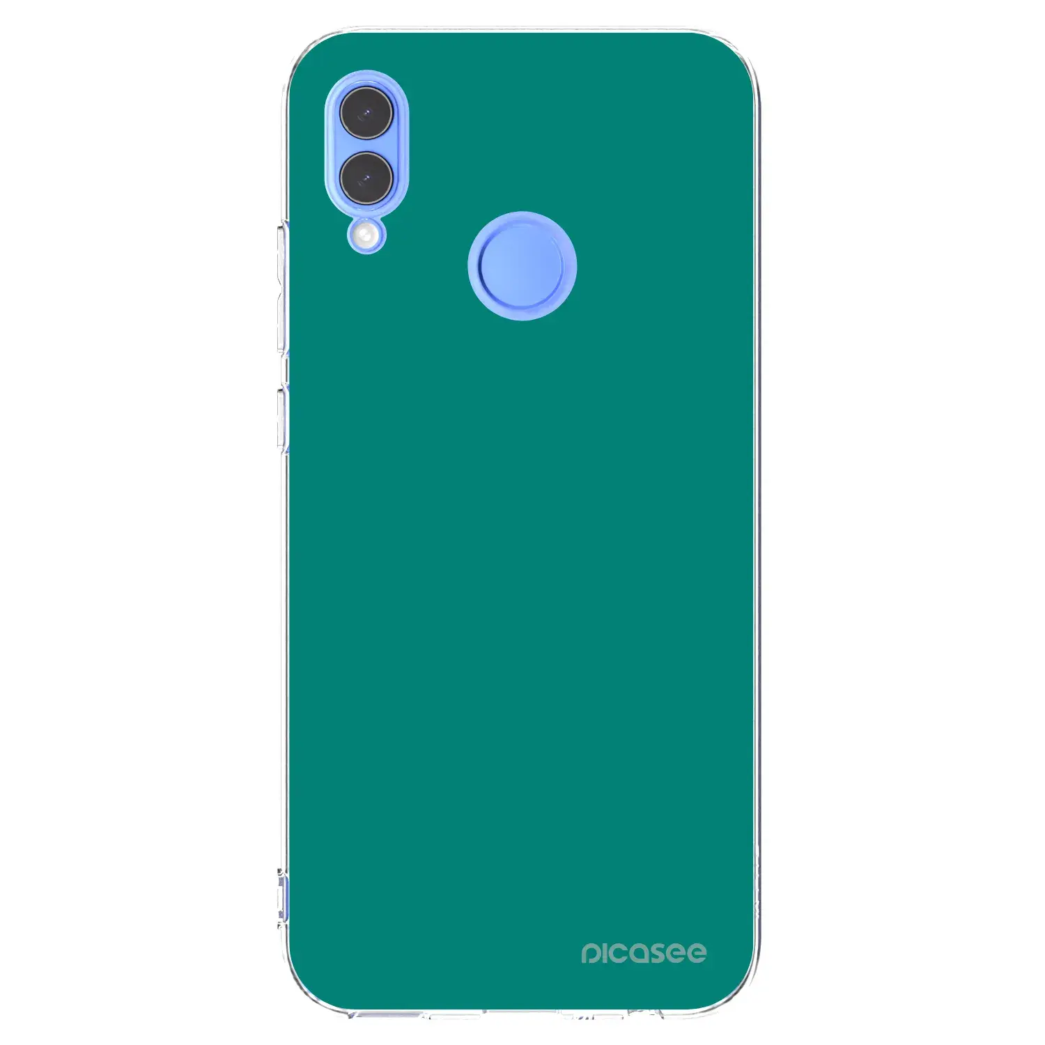 Silikonový průhledný obal pro Honor 10 Lite - Emerald Mist