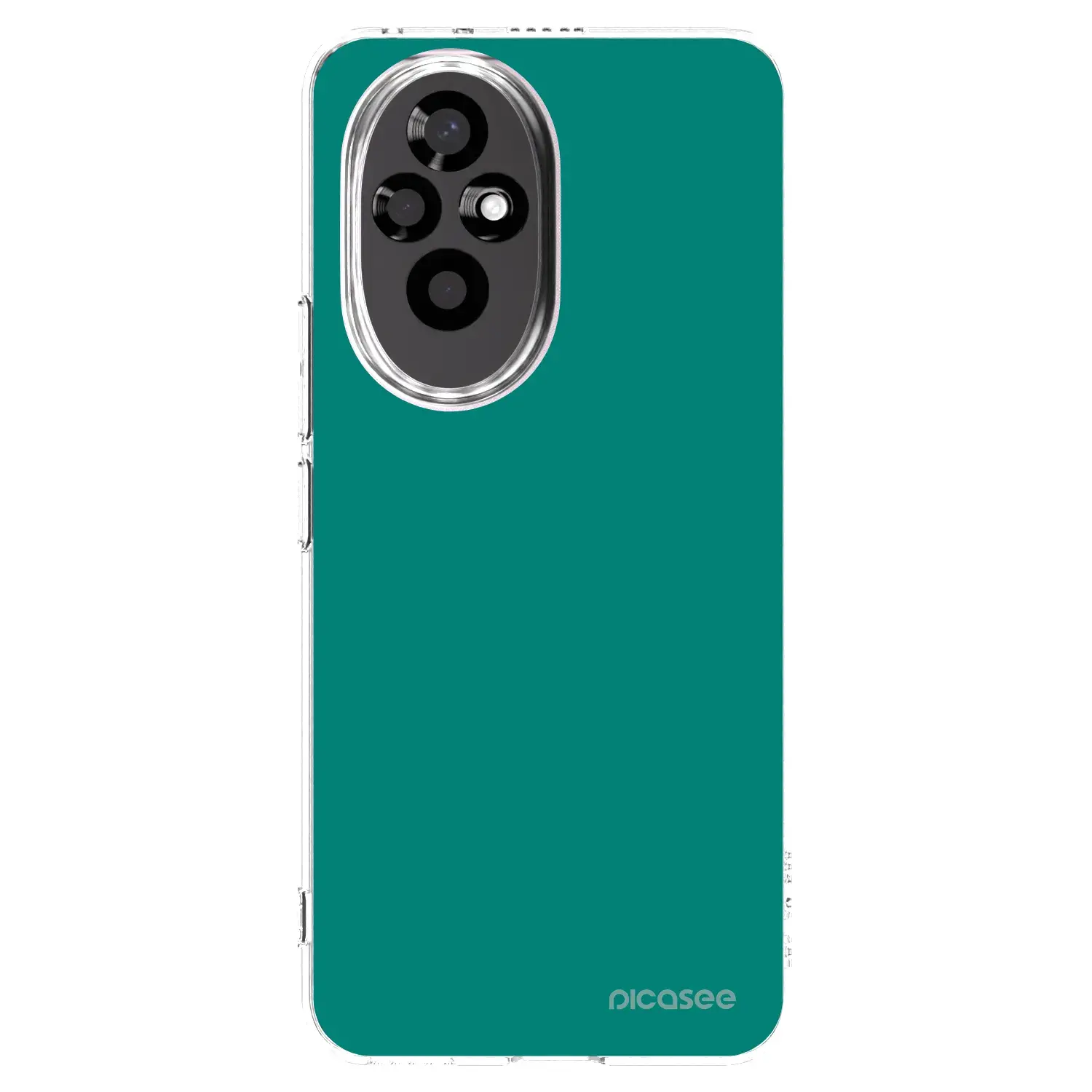 Silikonový průhledný obal pro Honor 200 5G - Emerald Mist