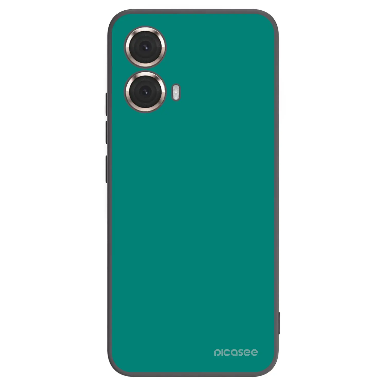 Silikonový černý obal pro Motorola Moto G85 - Emerald Mist