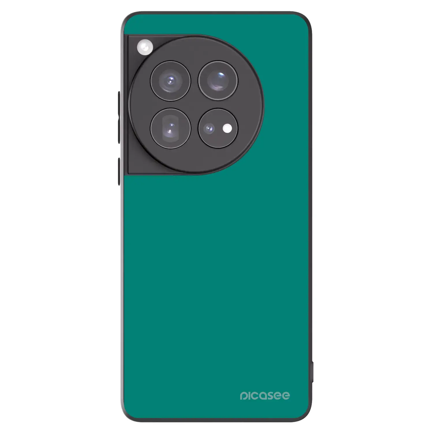 Silikonový černý obal pro OnePlus 12 5G - Emerald Mist