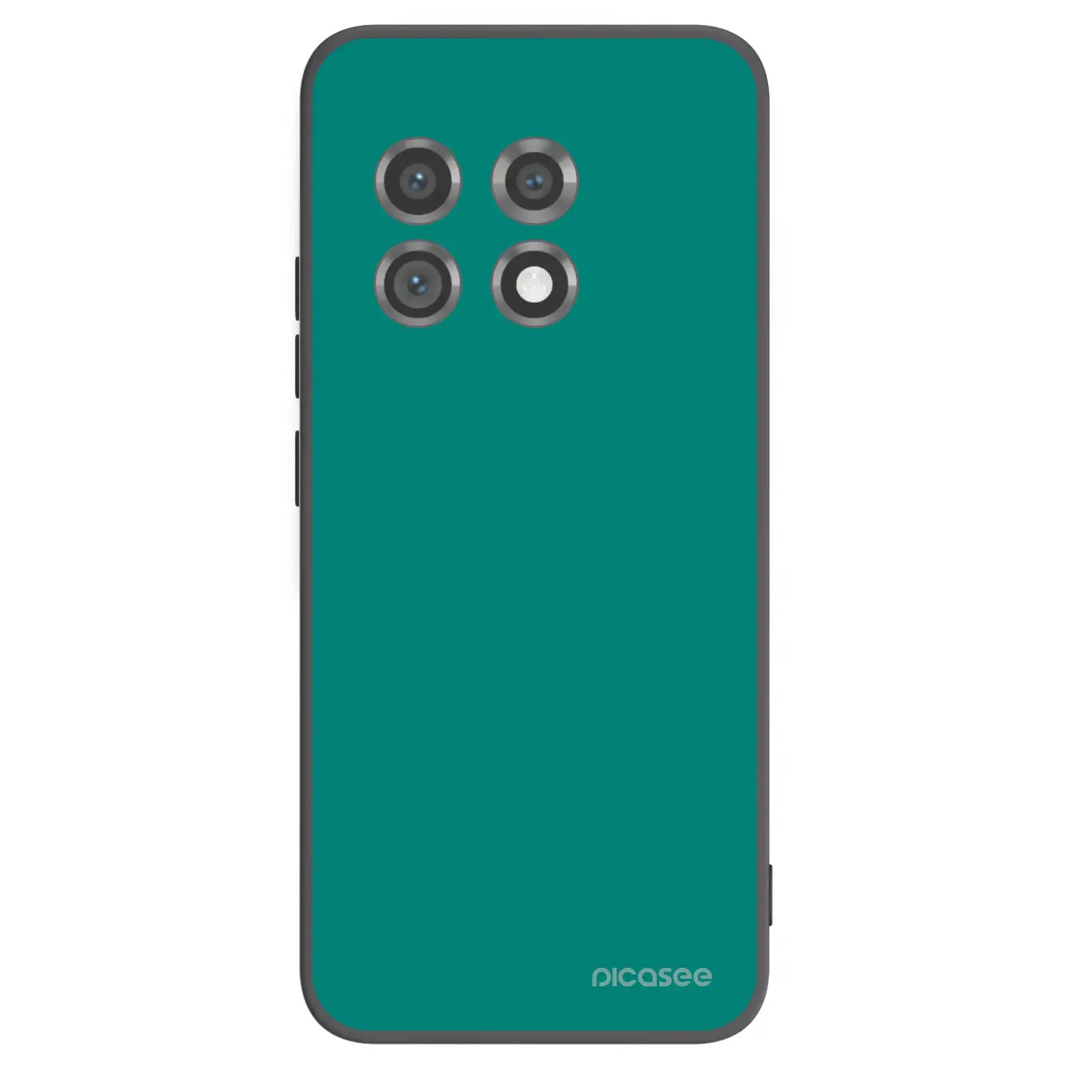 Silikonový černý obal pro OnePlus 11 5G - Emerald Mist