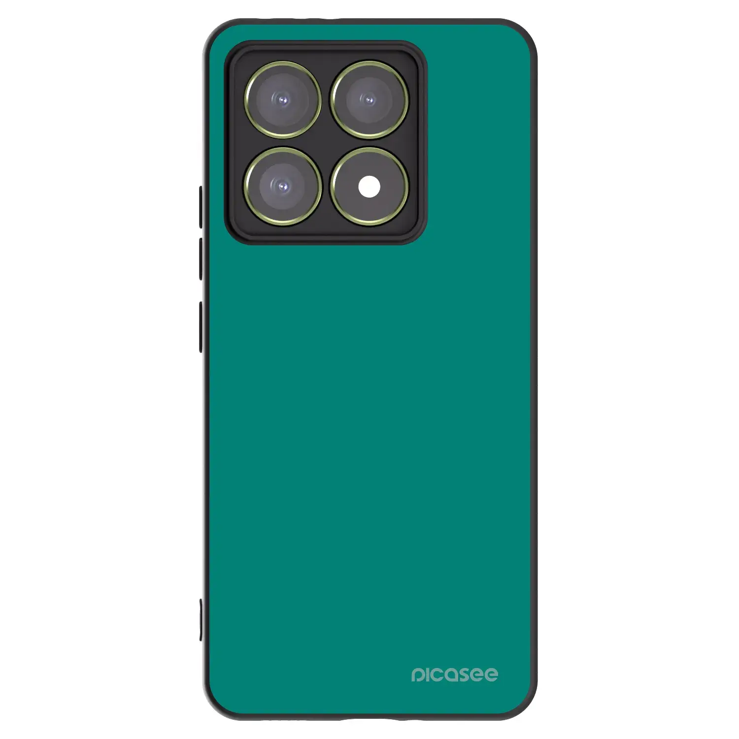 Silikonový černý obal pro Xiaomi 14T - Emerald Mist