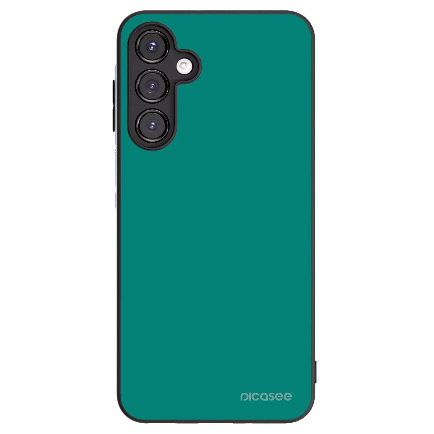 Silikonový černý obal pro Samsung Galaxy A16 5G - Emerald Mist