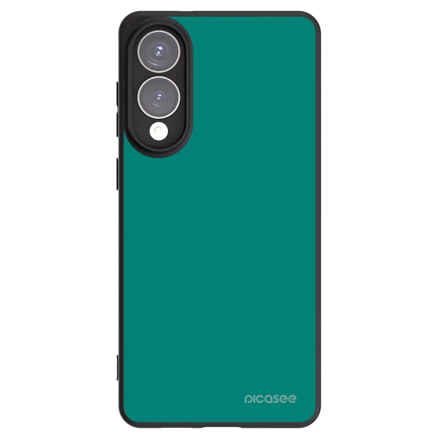 Silikonový černý obal pro Samsung Galaxy S25 Edge 5G - Emerald Mist