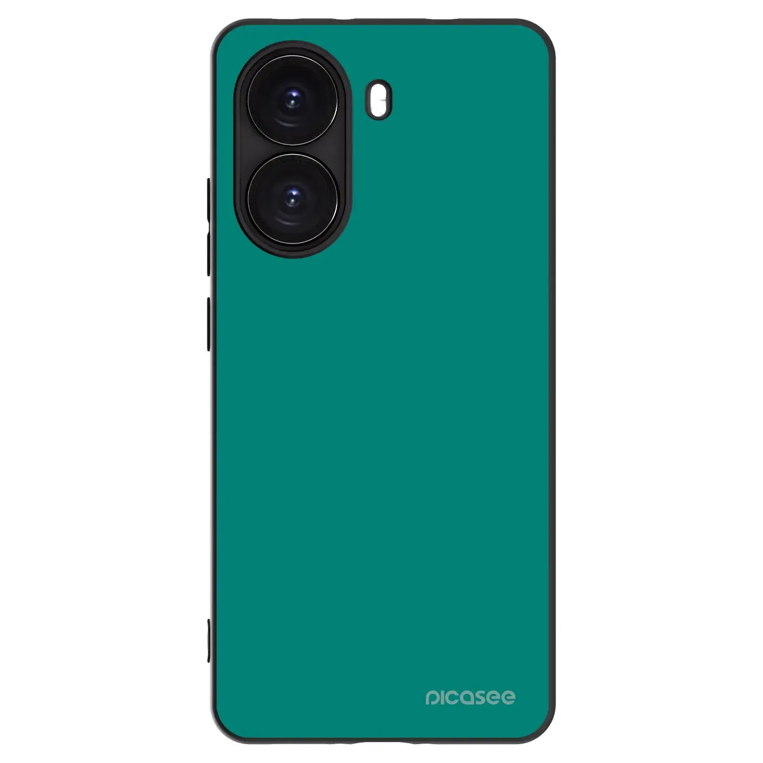 Silikonový černý obal pro Xiaomi Poco X7 Pro 5G - Emerald Mist