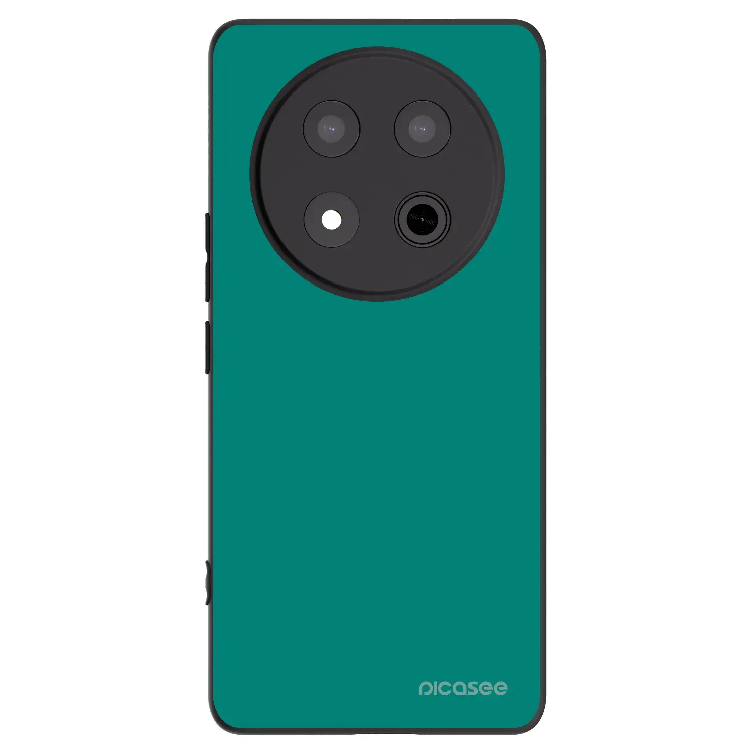 Silikonový černý obal pro Honor Magic7 Lite 5G - Emerald Mist