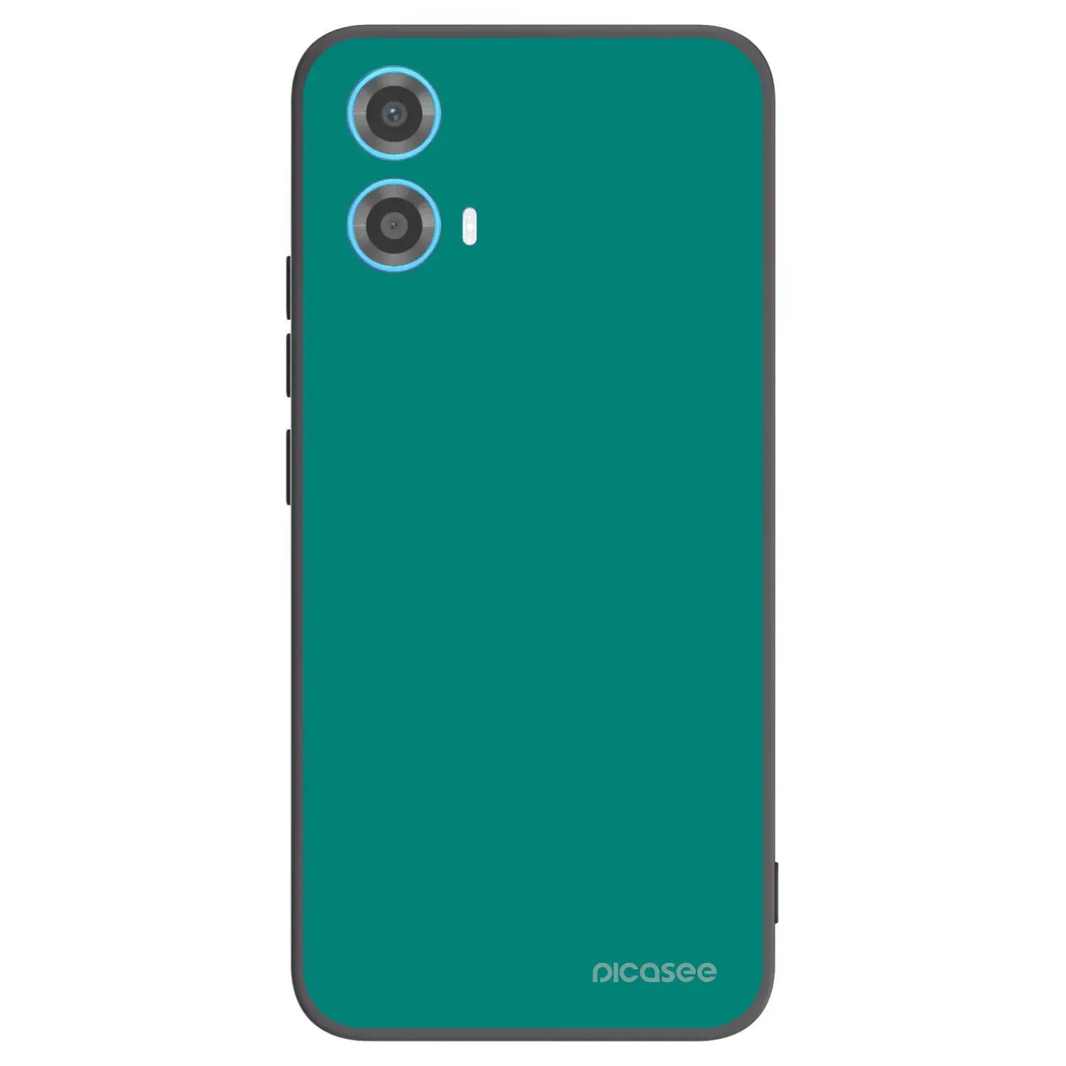 Silikonový černý obal pro Motorola Moto G34 5G - Emerald Mist