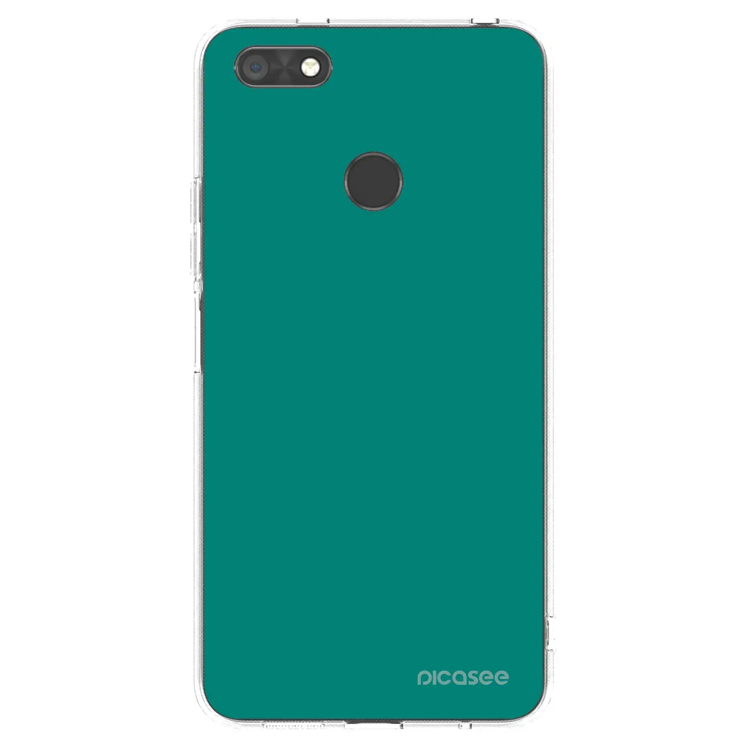 Silikonový průhledný obal pro Huawei P9 Lite Mini - Emerald Mist