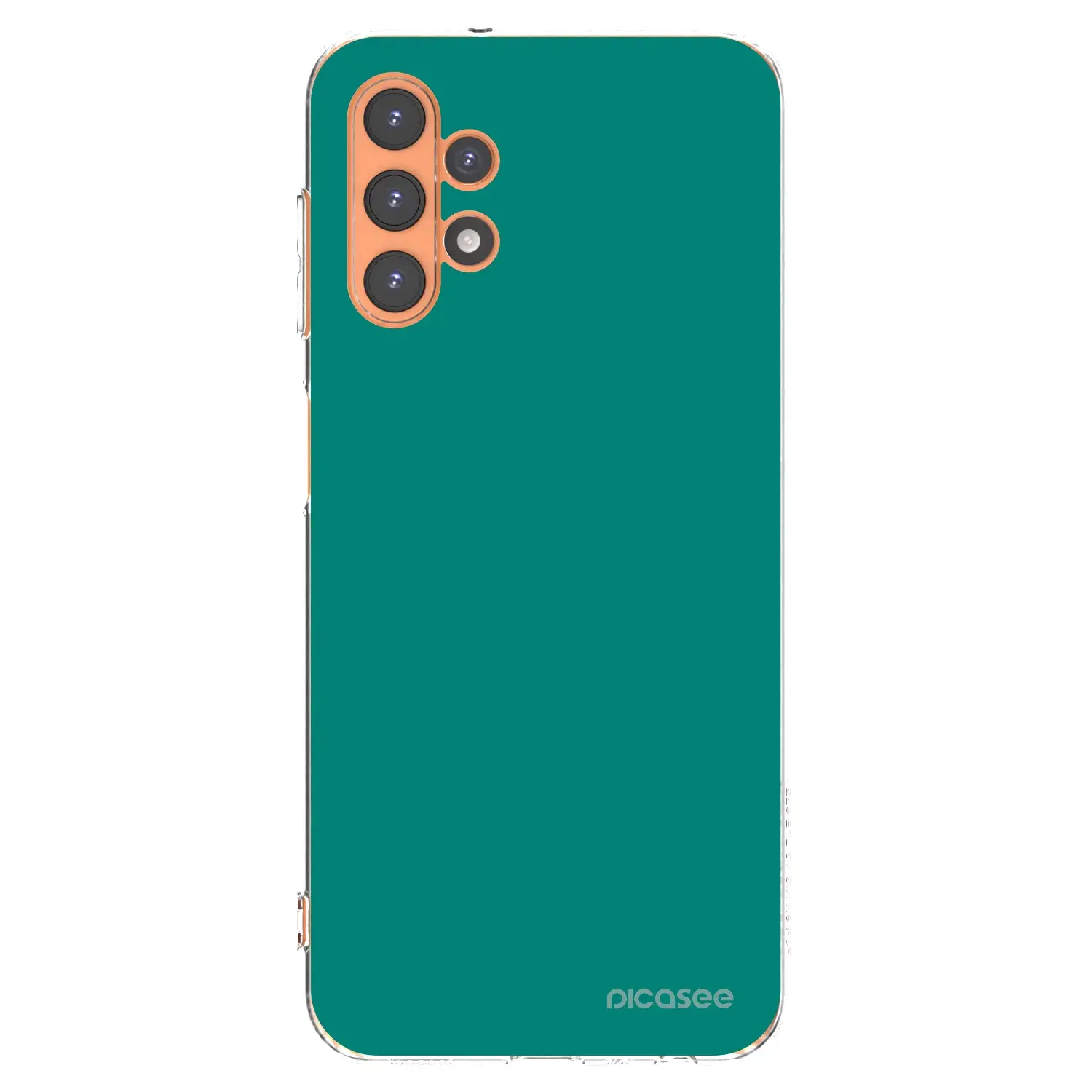 Silikonový průhledný obal pro Samsung Galaxy A13 5G - Emerald Mist