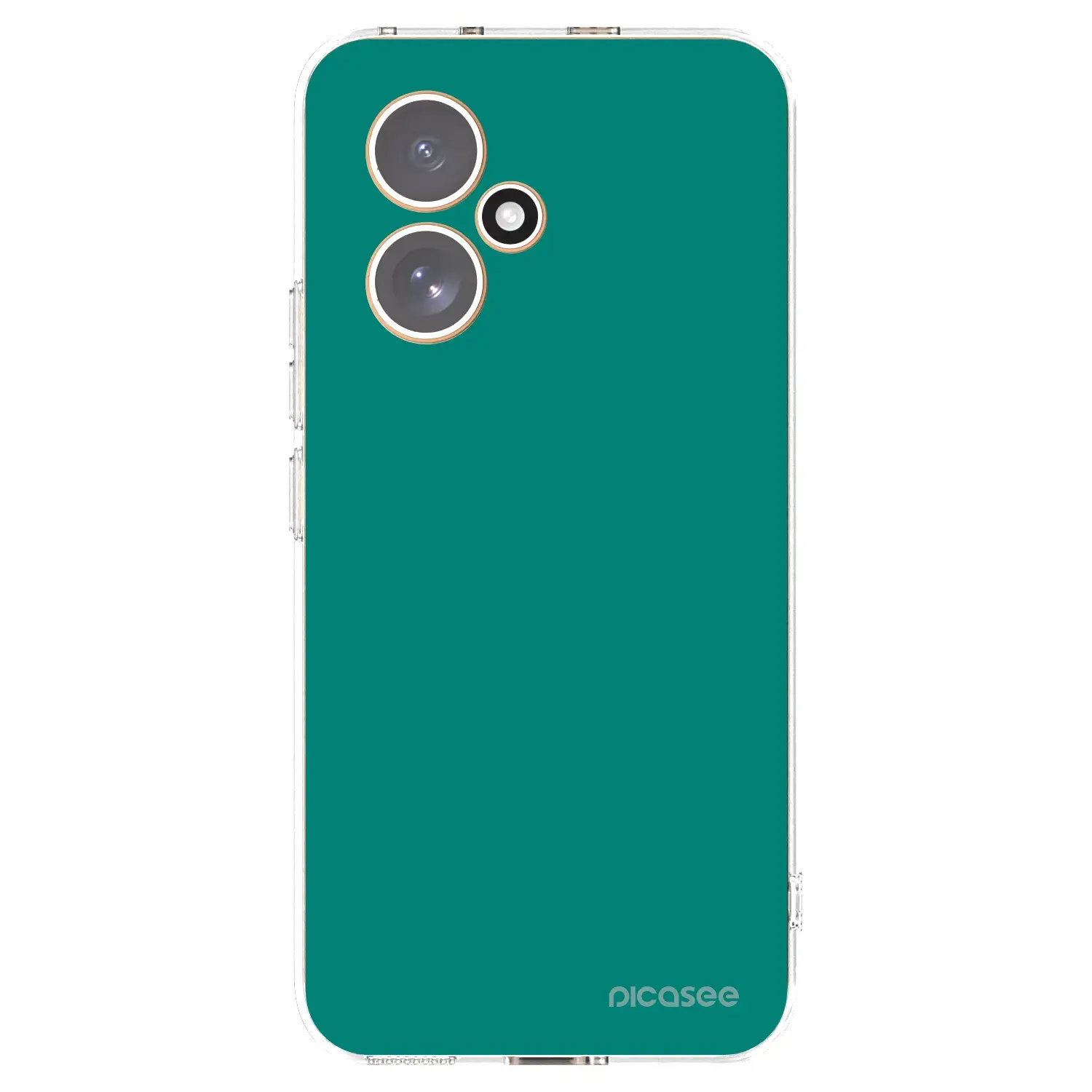 Silikonový průhledný obal pro Honor 400 5G - Emerald Mist