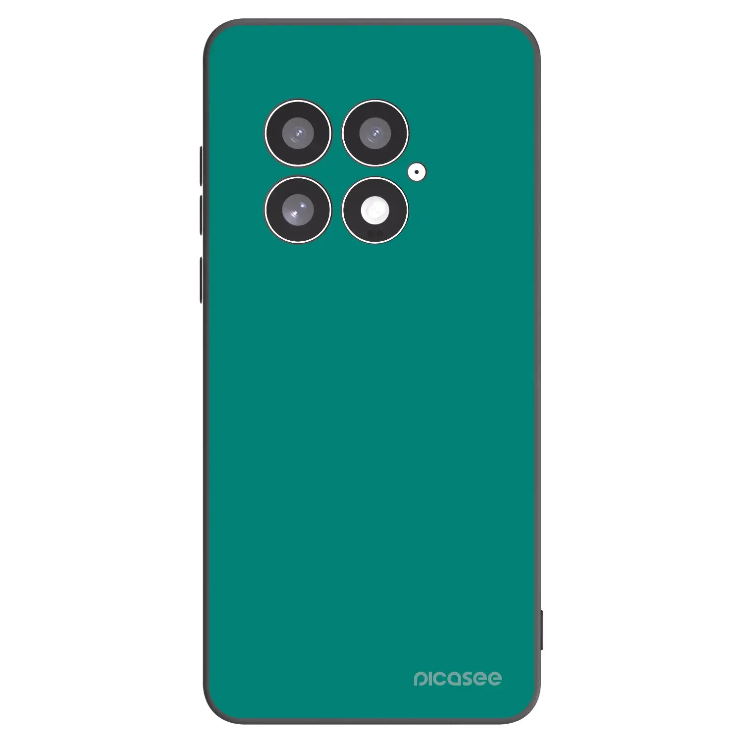 Silikonový černý obal pro OnePlus 13 5G - Emerald Mist