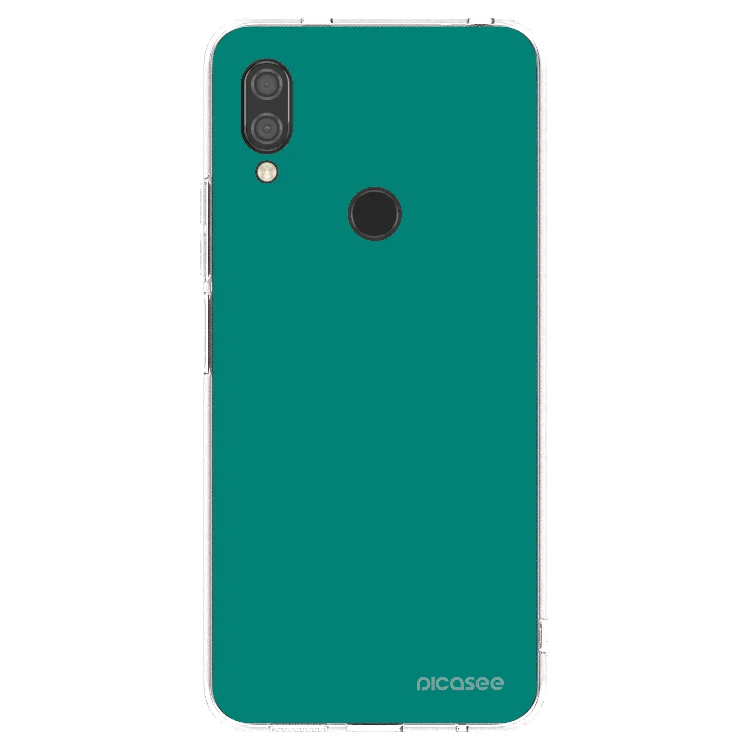 Silikonový průhledný obal pro Xiaomi Redmi 7 - Emerald Mist