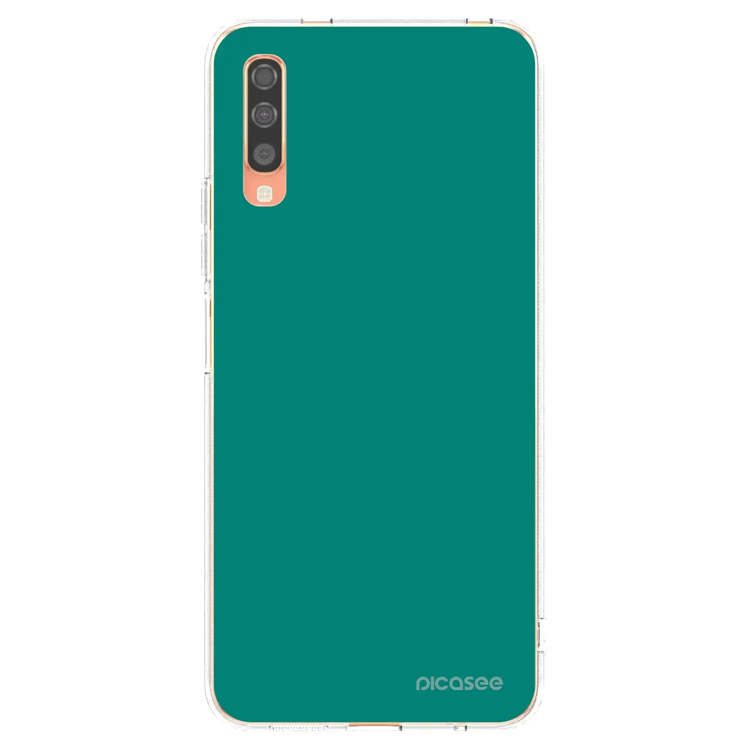 Silikonový průhledný obal pro Samsung Galaxy A70 A705F - Emerald Mist