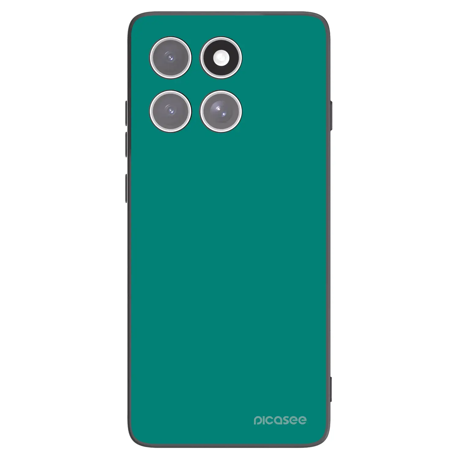 Silikonový černý obal pro Motorola Edge 60 Pro - Emerald Mist