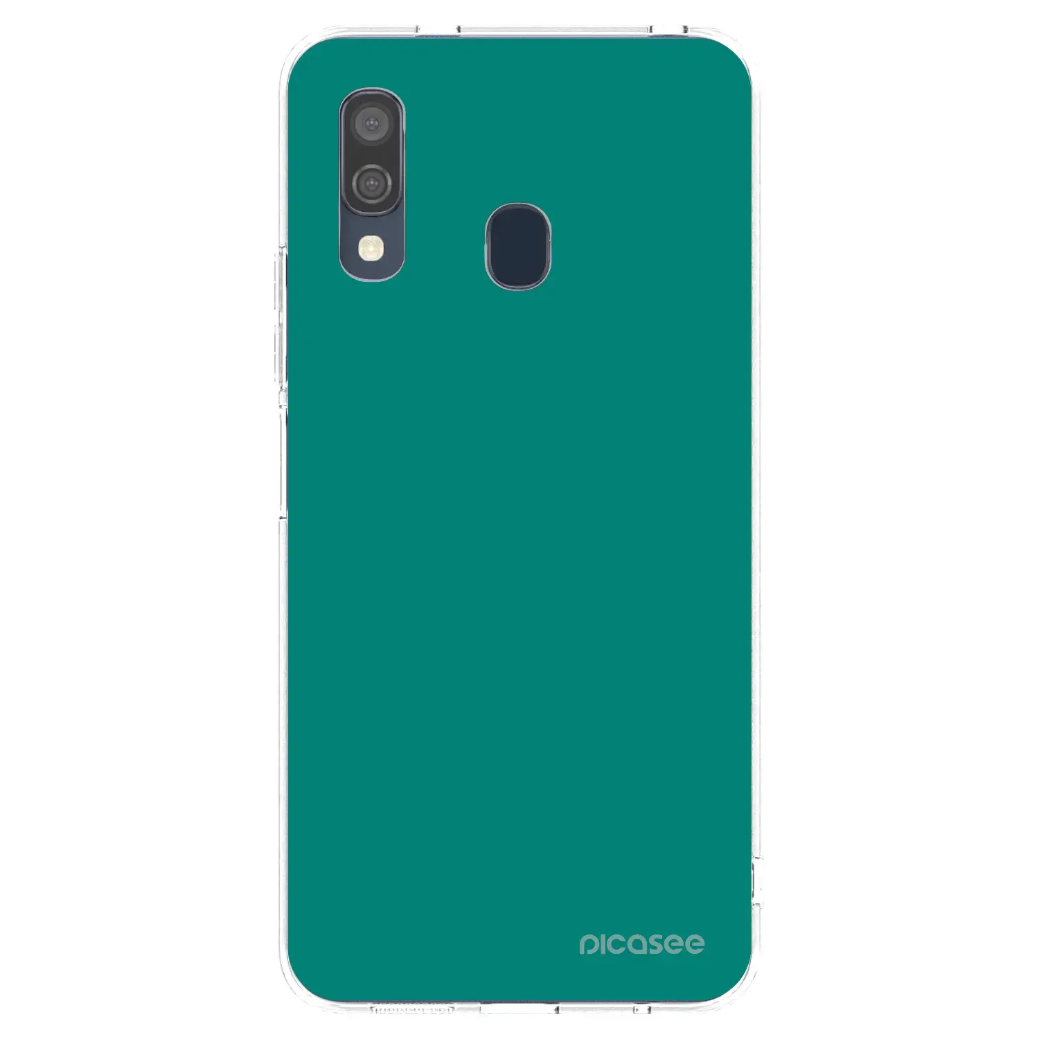 Silikonový průhledný obal pro Samsung Galaxy A40 A405F - Emerald Mist